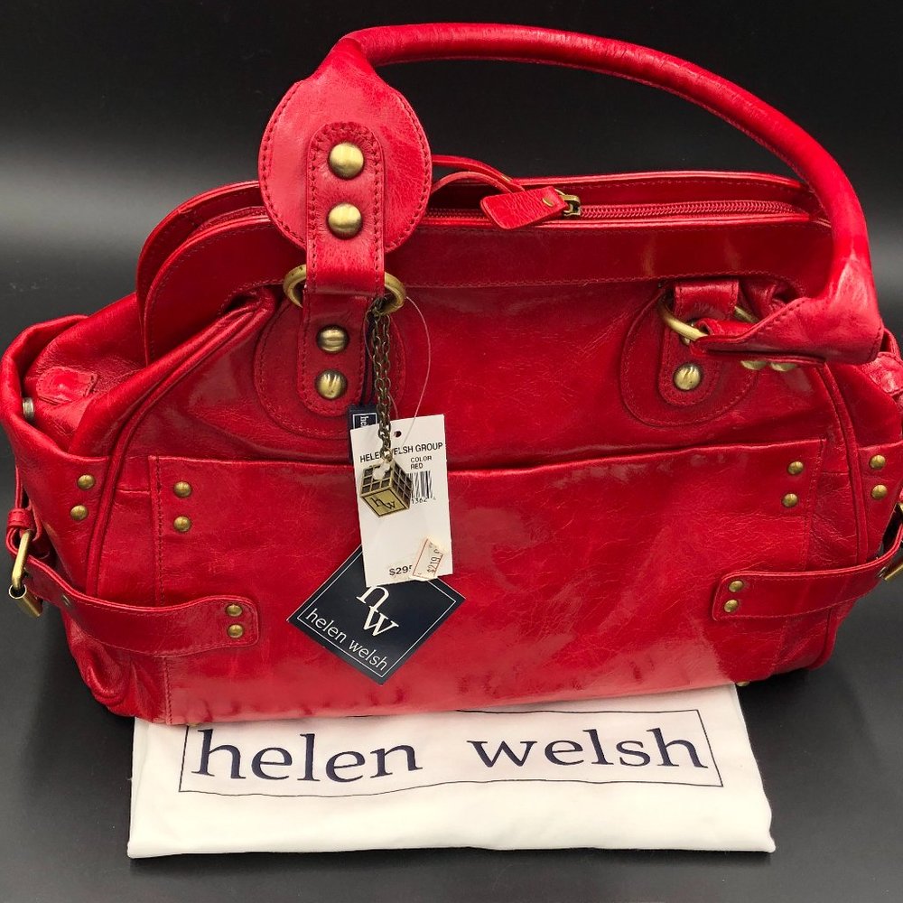 Hellen Welsh red handbag